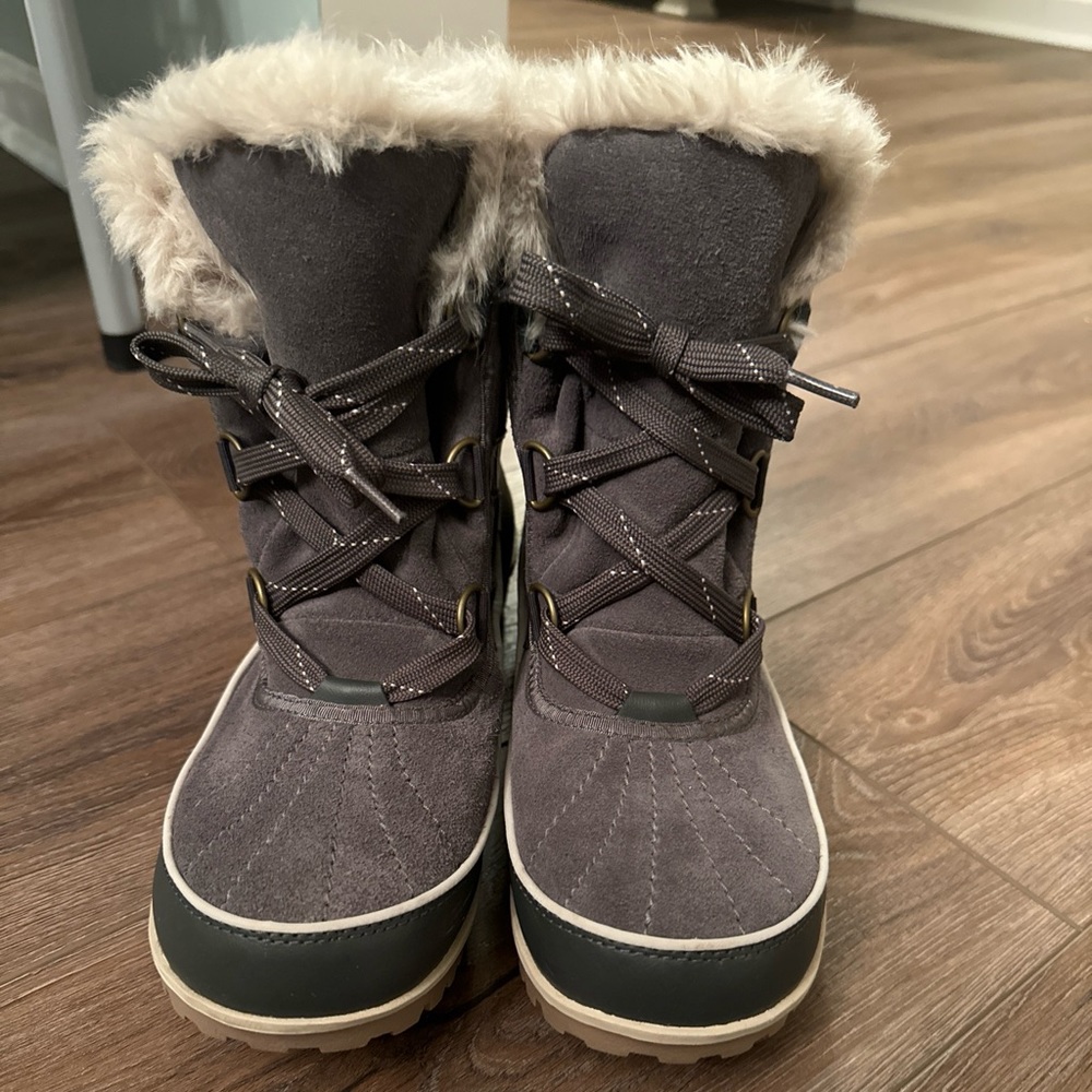 Sorel Tivoli ll Waterproof Faux Fur Lined Winter Mid Calf Boots Women’s Size 10